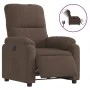 Elektrischer Relaxsessel aus braunem Mikrofasergewebe. von , Sessel - Ref: Foro24-3204914, Preis: 282,22 €, Rabatt: %