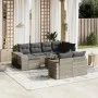 Garden sofa set 11 pieces and gray synthetic rattan cushions by , Modular outdoor sofas - Ref: Foro24-3261302, Price: 682,14 ...