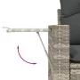 Garden furniture set 9 pieces and light gray synthetic rattan cushions by , Garden sets - Ref: Foro24-3220641, Price: 621,89 ...