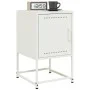 Nachttisch aus weißem Stahl 36x39x60,5 cm von , Nachttische - Ref: Foro24-846456, Preis: 40,62 €, Rabatt: %