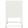 Nachttisch aus weißem Stahl 36x39x60,5 cm von , Nachttische - Ref: Foro24-846456, Preis: 41,02 €, Rabatt: %