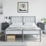 Bedside tables 2 units anthracite gray steel 36x39x60.5 cm by , Nightstands - Ref: Foro24-846463, Price: 93,33 €, Discount: %