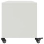 TV-Möbel aus kaltgewalztem Stahl in Weiß, 68x39x43,5 cm. von , TV-Möbel - Ref: Foro24-846643, Preis: 66,33 €, Rabatt: %