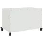 TV-Möbel aus kaltgewalztem Stahl in Weiß, 68x39x43,5 cm. von , TV-Möbel - Ref: Foro24-846643, Preis: 65,57 €, Rabatt: %