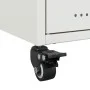 TV-Möbel aus kaltgewalztem Stahl in Weiß, 68x39x43,5 cm. von , TV-Möbel - Ref: Foro24-846643, Preis: 65,57 €, Rabatt: %