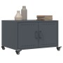 Kaltgewalzter Stahllaminattisch in Anthrazit 68x50x43,5 cm von , Couchtisch - Ref: Foro24-846688, Preis: 68,07 €, Rabatt: %