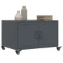 Kaltgewalzter Stahllaminattisch in Anthrazit 68x50x43,5 cm von , Couchtisch - Ref: Foro24-846688, Preis: 66,96 €, Rabatt: %