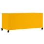 Mueble para TV acero laminado en frío amarillo 100,5x39x43,5 cm de , Muebles TV - Ref: Foro24-846695, Precio: 118,96 €, Descu...
