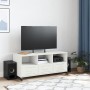 TV-Möbel aus kaltgewalztem Stahl in Weiß 100,5x39x43,5 cm von , TV-Möbel - Ref: Foro24-846697, Preis: 118,00 €, Rabatt: %