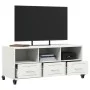 TV-Möbel aus kaltgewalztem Stahl in Weiß 100,5x39x43,5 cm von , TV-Möbel - Ref: Foro24-846697, Preis: 116,44 €, Rabatt: %