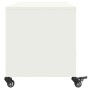 TV-Möbel aus kaltgewalztem Stahl in Weiß 100,5x39x43,5 cm von , TV-Möbel - Ref: Foro24-846697, Preis: 118,00 €, Rabatt: %