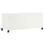 TV-Möbel aus kaltgewalztem Stahl in Weiß 100,5x39x43,5 cm von , TV-Möbel - Ref: Foro24-846697, Preis: 116,44 €, Rabatt: %