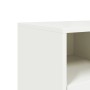 TV-Möbel aus kaltgewalztem Stahl in Weiß 100,5x39x43,5 cm von , TV-Möbel - Ref: Foro24-846697, Preis: 118,00 €, Rabatt: %