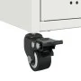 TV-Möbel aus kaltgewalztem Stahl in Weiß 100,5x39x43,5 cm von , TV-Möbel - Ref: Foro24-846697, Preis: 116,44 €, Rabatt: %