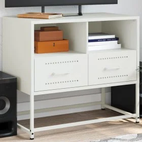 TV-Möbel aus weißem Stahl, 68x39x60,5 cm. von , TV-Möbel - Ref: Foro24-846553, Preis: 67,94 €, Rabatt: %