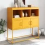 Cold-rolled steel sideboard in yellow, 100.5x39x107 cm by , Sideboards - Ref: Foro24-846593, Price: 131,91 €, Discount: %