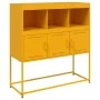 Cold-rolled steel sideboard in yellow, 100.5x39x107 cm by , Sideboards - Ref: Foro24-846593, Price: 131,91 €, Discount: %