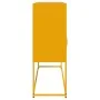Cold-rolled steel sideboard in yellow, 100.5x39x107 cm by , Sideboards - Ref: Foro24-846593, Price: 131,91 €, Discount: %