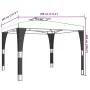 Gazebo with double cream steel roof 2.98x2.98 m by , Tents and gazebos - Ref: Foro24-368440, Price: 301,47 €, Discount: %