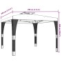 Pavillon mit doppeltem Dach, cremefarben aus Stahl, 2,98x2,98 m. von , Zelte und Pavillons - Ref: Foro24-368440, Preis: 254,1...