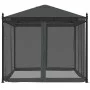 Gazebo with anthracite gray steel mesh walls 2.93x2.93 m by , Tents and gazebos - Ref: Foro24-368435, Price: 324,79 €, Discou...