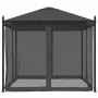 Cenador con paredes de malla acero gris antracita 2,93x2,93 m de , Carpas y cenadores - Ref: Foro24-368435, Precio: 273,70 €,...