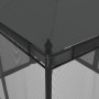 Cenador con paredes de malla acero gris antracita 2,93x2,93 m de , Carpas y cenadores - Ref: Foro24-368435, Precio: 273,70 €,...