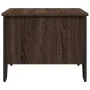 Mitteltisch aus braunem Eichenfurnierholz 100x51x40 cm von , Couchtisch - Ref: Foro24-848493, Preis: 61,21 €, Rabatt: %