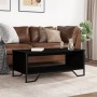 Mesa de centro madera de ingeniería negro 100x51x40 cm de , Mesas de centro - Ref: Foro24-848479, Precio: 53,36 €, Descuento: %