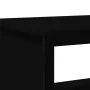 Schwarzer Couchtisch aus Ingenieurholz 100x51x40 cm von , Couchtisch - Ref: Foro24-848479, Preis: 52,71 €, Rabatt: %