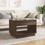 Coffee table with Infinity LED brown oak 70x50x50 cm by , Coffee table - Ref: Foro24-847664, Price: 101,74 €, Discount: %