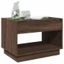 Coffee table with Infinity LED brown oak 70x50x50 cm by , Coffee table - Ref: Foro24-847664, Price: 101,74 €, Discount: %