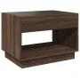 Coffee table with Infinity LED brown oak 70x50x50 cm by , Coffee table - Ref: Foro24-847664, Price: 101,74 €, Discount: %