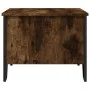 Engineered wood smoked oak coffee table 100x51x40 cm by , Coffee table - Ref: Foro24-848491, Price: 57,60 €, Discount: %