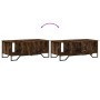 Rauchige Eiche-Optik Mittelholztisch 100x51x40 cm von , Couchtisch - Ref: Foro24-848491, Preis: 58,29 €, Rabatt: %