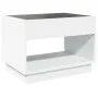 Coffee table with Infinity white LED 70x50x50 cm by , Coffee table - Ref: Foro24-847658, Price: 100,25 €, Discount: %