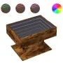 Mitteltisch und LED aus geräucherter Eichen-Ingenieurholz 70x50x45cm. von , Couchtisch - Ref: Foro24-847536, Preis: 118,36 €,...