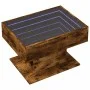 Mitteltisch und LED aus geräucherter Eichen-Ingenieurholz 70x50x45cm. von , Couchtisch - Ref: Foro24-847536, Preis: 118,36 €,...