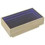 Mesa de centro y LED madera ingeniería roble Sonoma 90x50x30 cm de , Mesas de centro - Ref: Foro24-847520, Precio: 116,84 €, ...