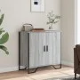 Ingenieurholz-Sideboard in Sonoma-Grau 78x35,5x74,5 cm von , Sideboards - Ref: Foro24-848542, Preis: 69,96 €, Rabatt: %