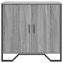 Engineered wood sideboard in Sonoma grey, 78x35.5x74.5 cm by , Sideboards - Ref: Foro24-848542, Price: 69,96 €, Discount: %