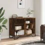 Engineered wood smoked oak sideboard 101x35.5x74.5 cm by , Sideboards - Ref: Foro24-848556, Price: 69,84 €, Discount: %
