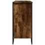 Engineered wood smoked oak sideboard 101x35.5x74.5 cm by , Sideboards - Ref: Foro24-848556, Price: 71,22 €, Discount: %