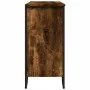 Engineered wood smoked oak sideboard 101x35.5x74.5 cm by , Sideboards - Ref: Foro24-848556, Price: 69,84 €, Discount: %