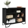 Engineered wood black sideboard 101x35.5x74.5 cm by , Sideboards - Ref: Foro24-848554, Price: 72,13 €, Discount: %