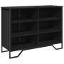 Ingenieurholz-Sideboard schwarz 101x35,5x74,5 cm von , Sideboards - Ref: Foro24-848554, Preis: 72,13 €, Rabatt: %