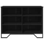 Engineered wood black sideboard 101x35.5x74.5 cm by , Sideboards - Ref: Foro24-848554, Price: 72,13 €, Discount: %