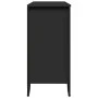 Engineered wood black sideboard 101x35.5x74.5 cm by , Sideboards - Ref: Foro24-848554, Price: 72,13 €, Discount: %