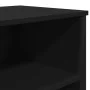 Engineered wood black sideboard 101x35.5x74.5 cm by , Sideboards - Ref: Foro24-848554, Price: 72,13 €, Discount: %