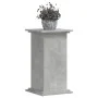 Soportes de plantas madera ingeniería gris hormigón 33x33x60 cm de , Soportes para macetas - Ref: Foro24-852963, Precio: 43,7...